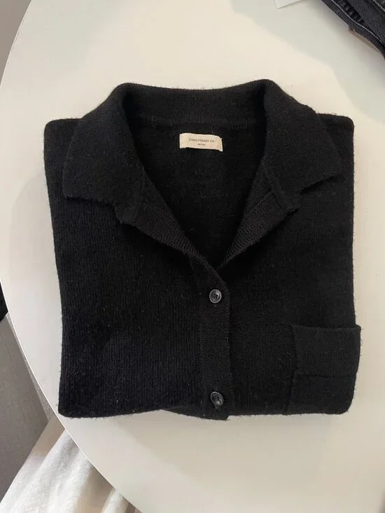 James St Co Knitted Margot Button Up - Black M - Picture 4 of 4